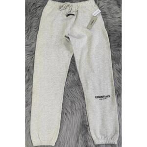 Fear of God Essentials Cuffed Sweatpants - Light Oatmeal - Medium